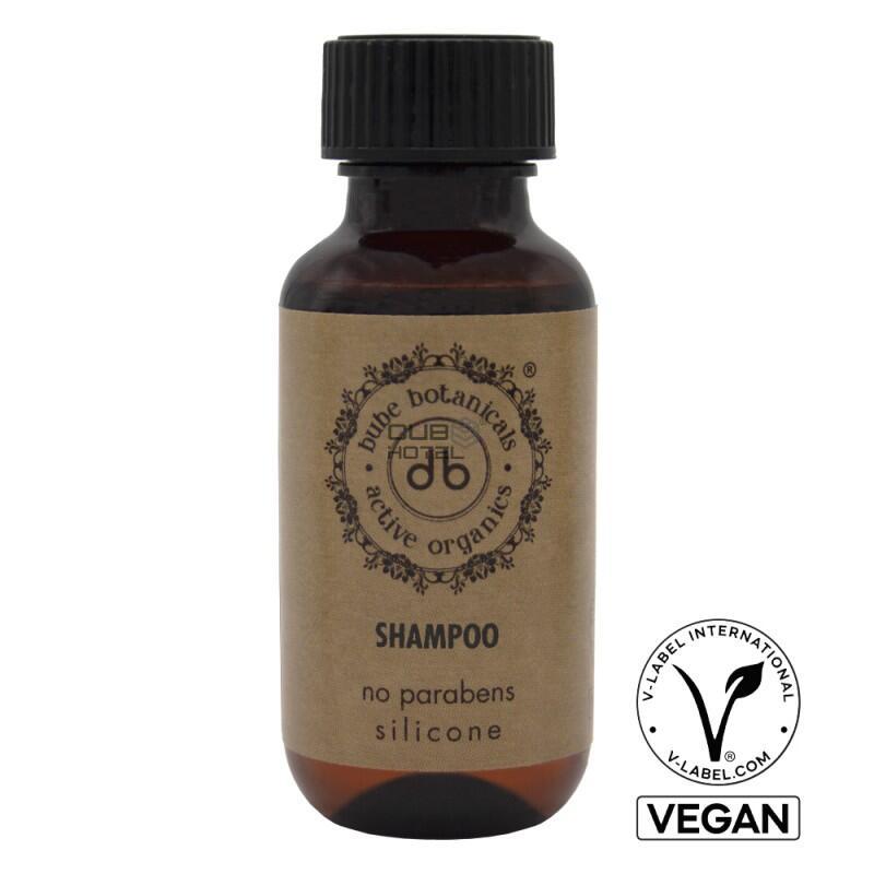100 Frasco Champô 35ml BUBE BOTANICALS